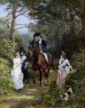 The meeting in the Forest Heywood Hardy hunting